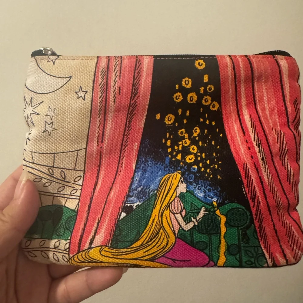 Tangled makeup bag